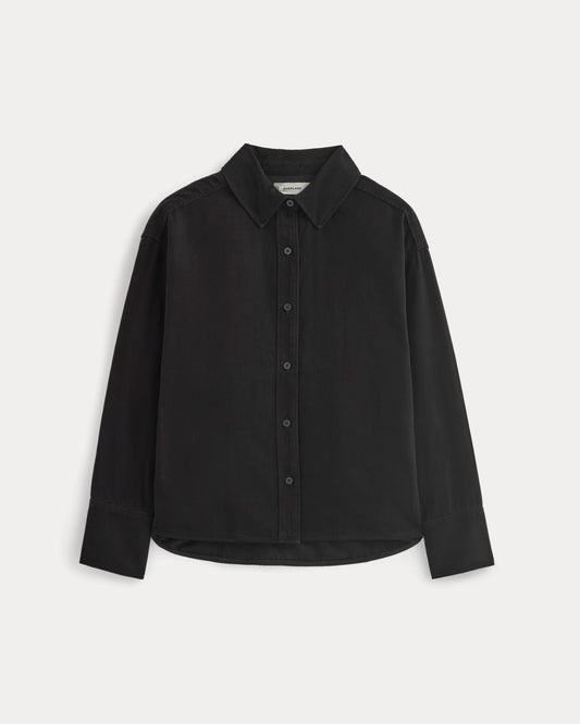 Boxy Shirt in Buttersoft | Black