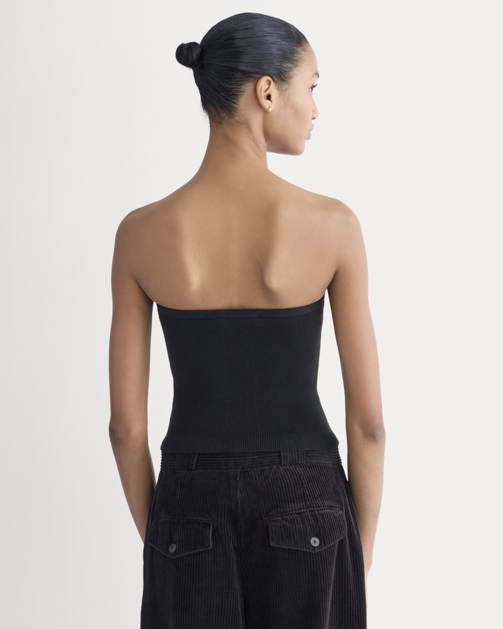 Knit Tube Top | Black