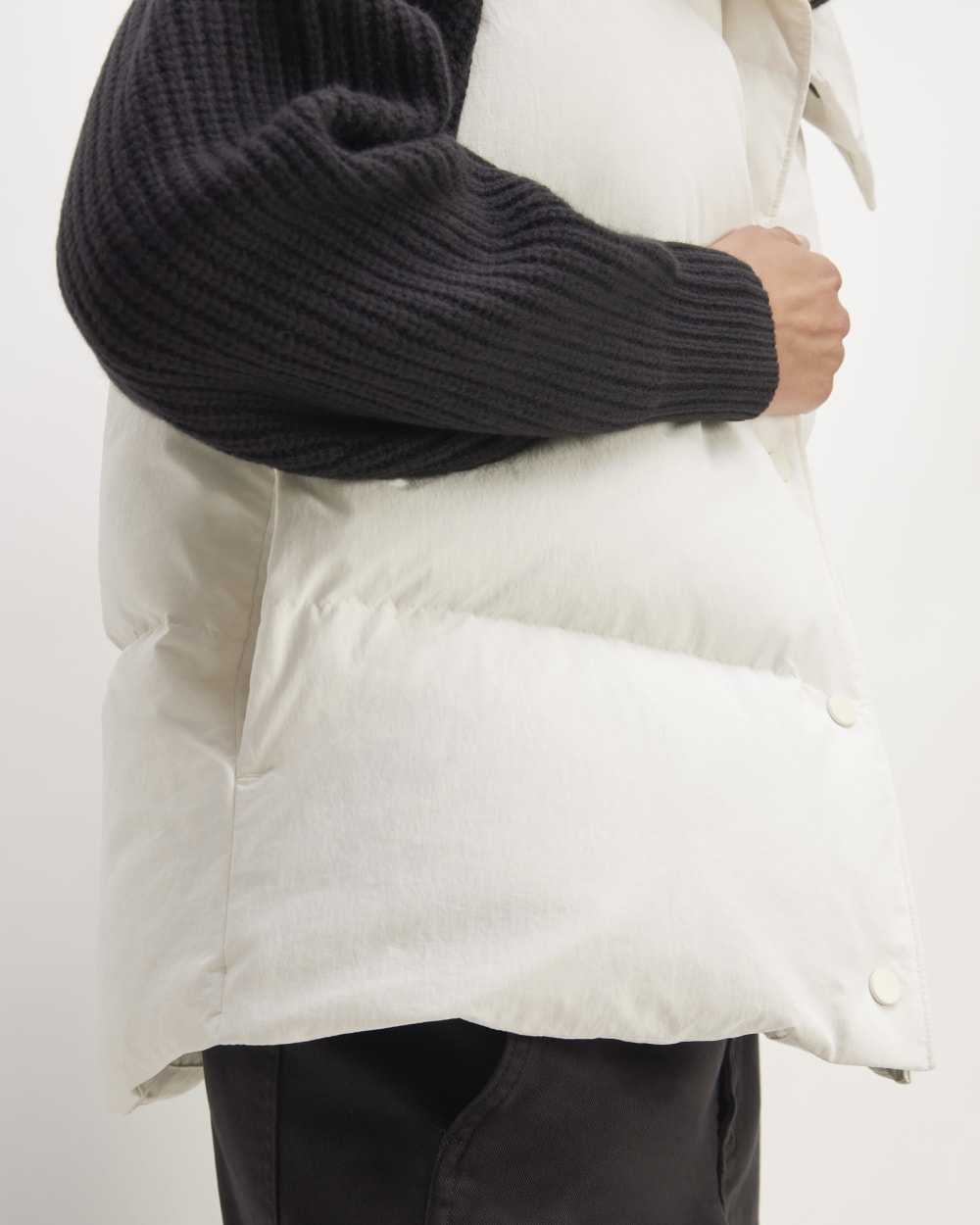 The Puffer Vest | Bone