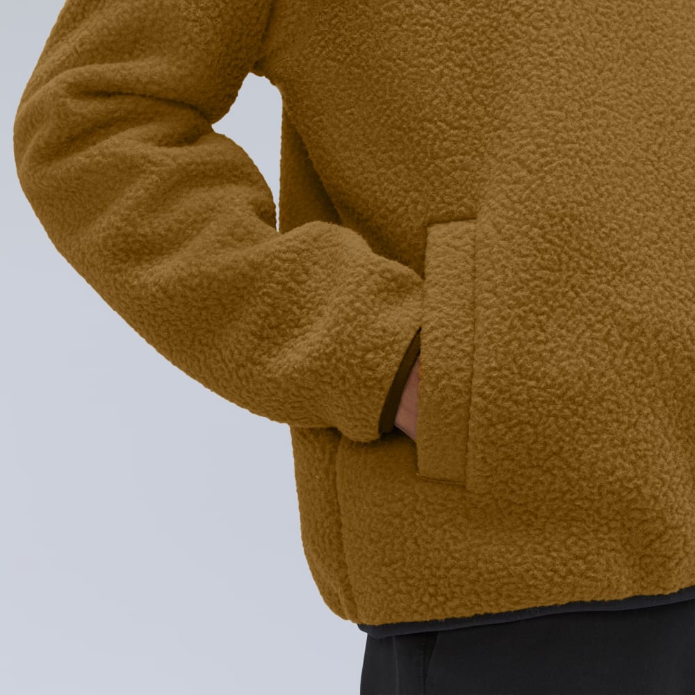 The ReNew Fleece Pullover | Tapenade