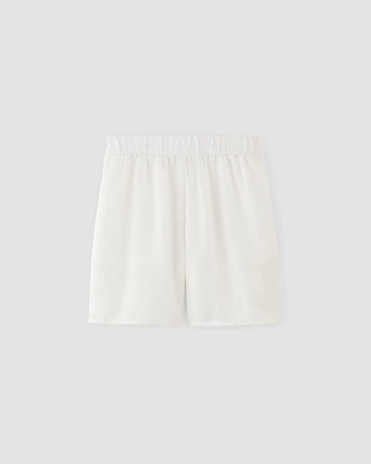 The Linen Easy Short | White