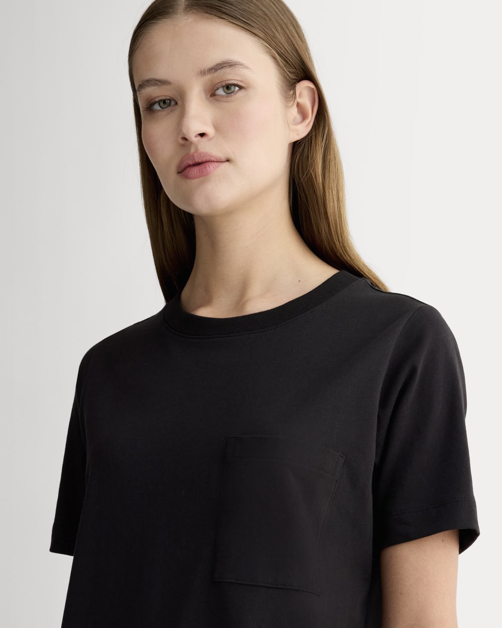 The Organic Cotton Weekend Tee Dress | Black