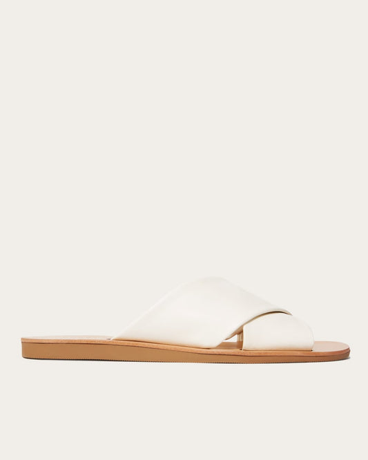 The Day Crossover Sandal | Cream