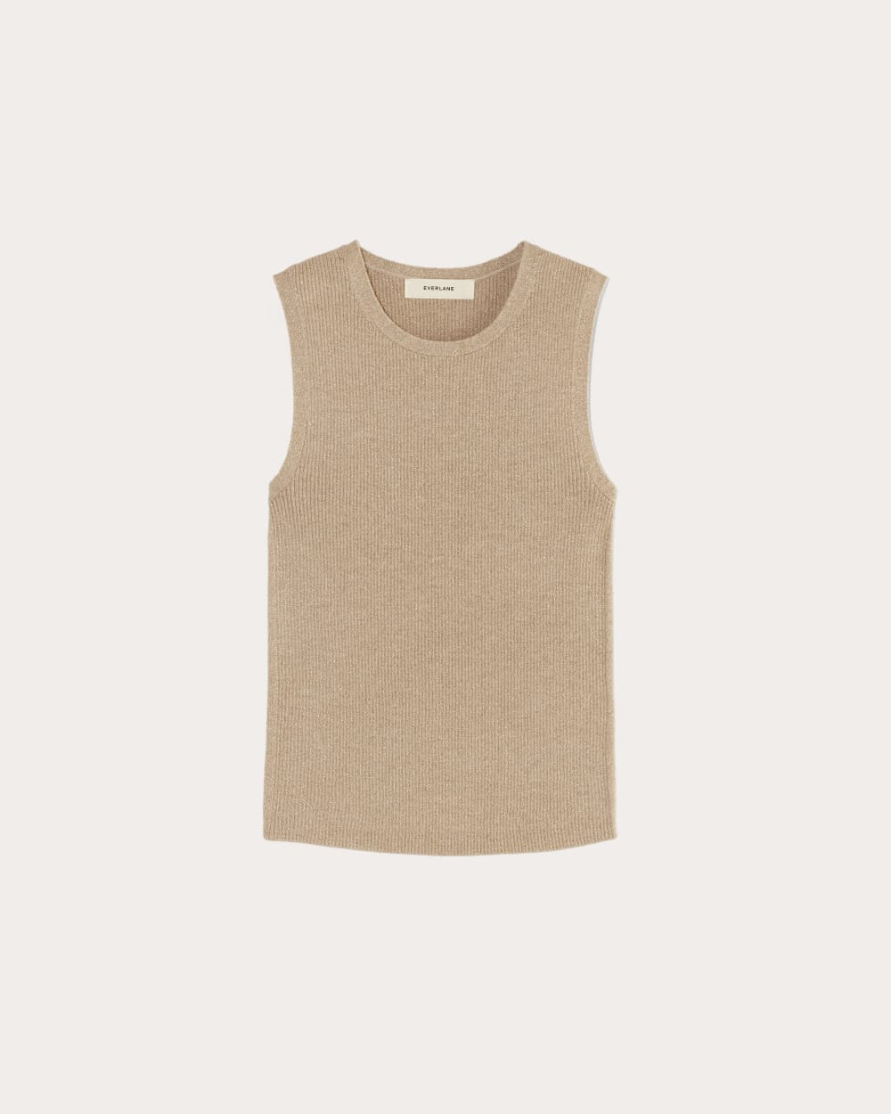 The Tank in Lurex Merino | Gold