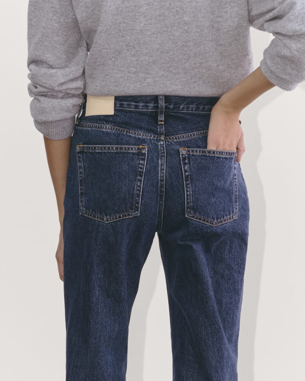 The Cheeky Straight Jean | Indigo