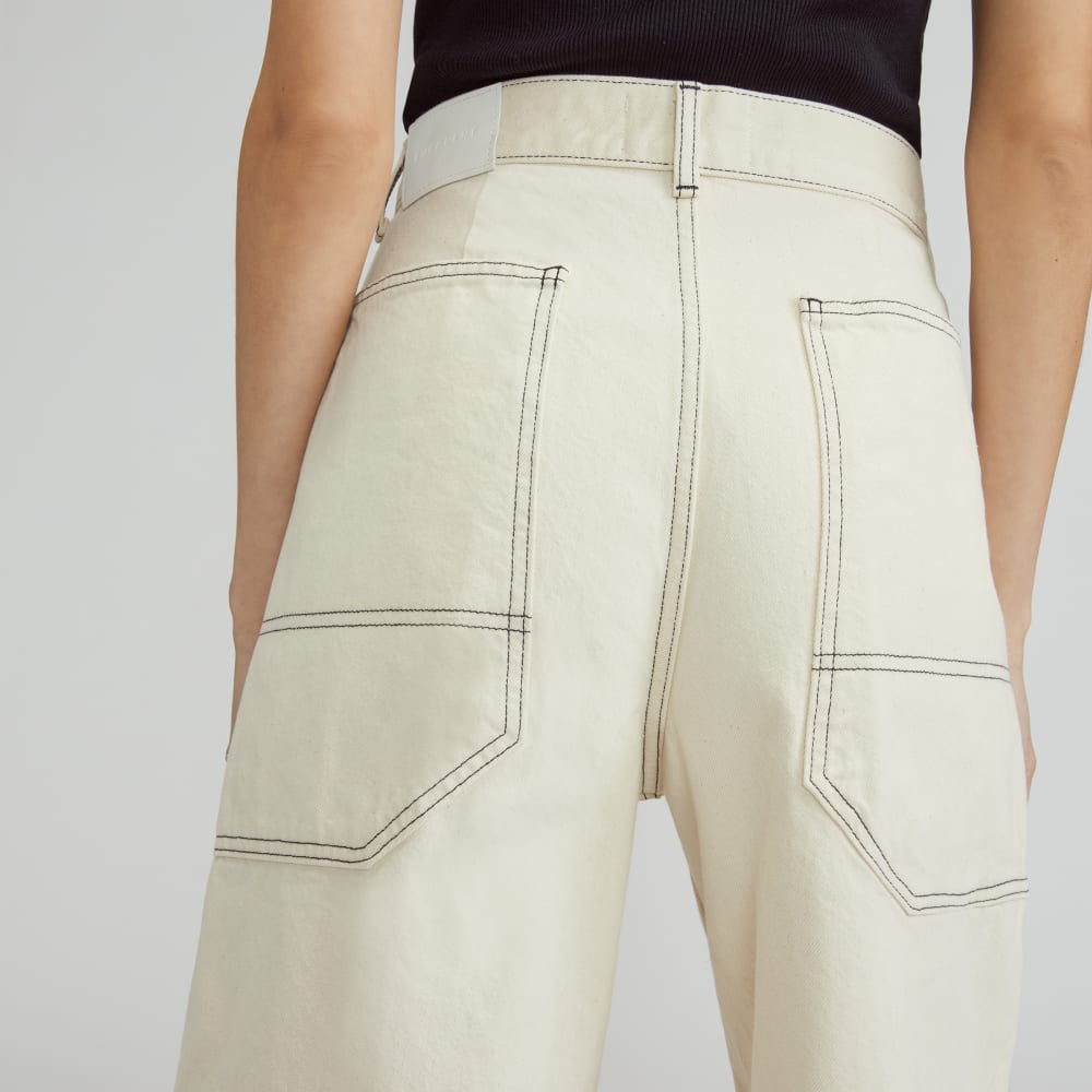 The Way-High® Gardener Cropped Jean | Ecru