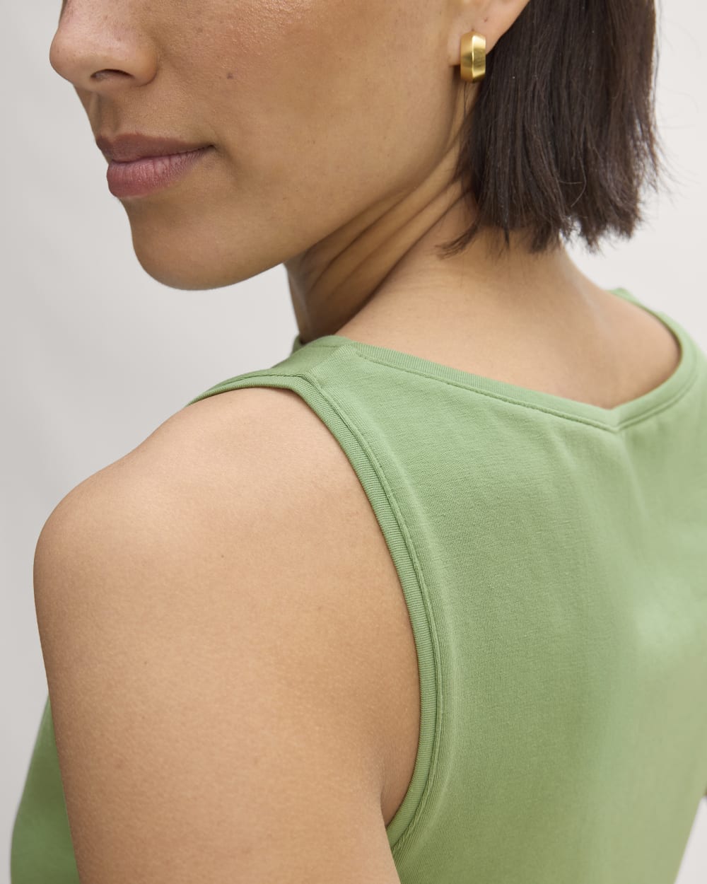 The Form Boatneck Tank | Jade Green