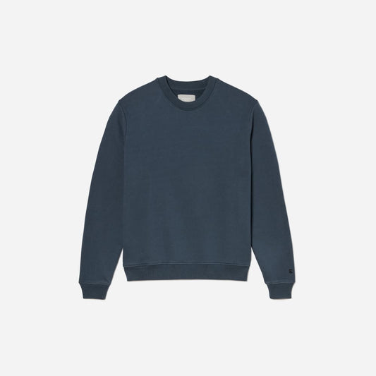The Track Crewneck Sweatshirt | Kingfisher Blue