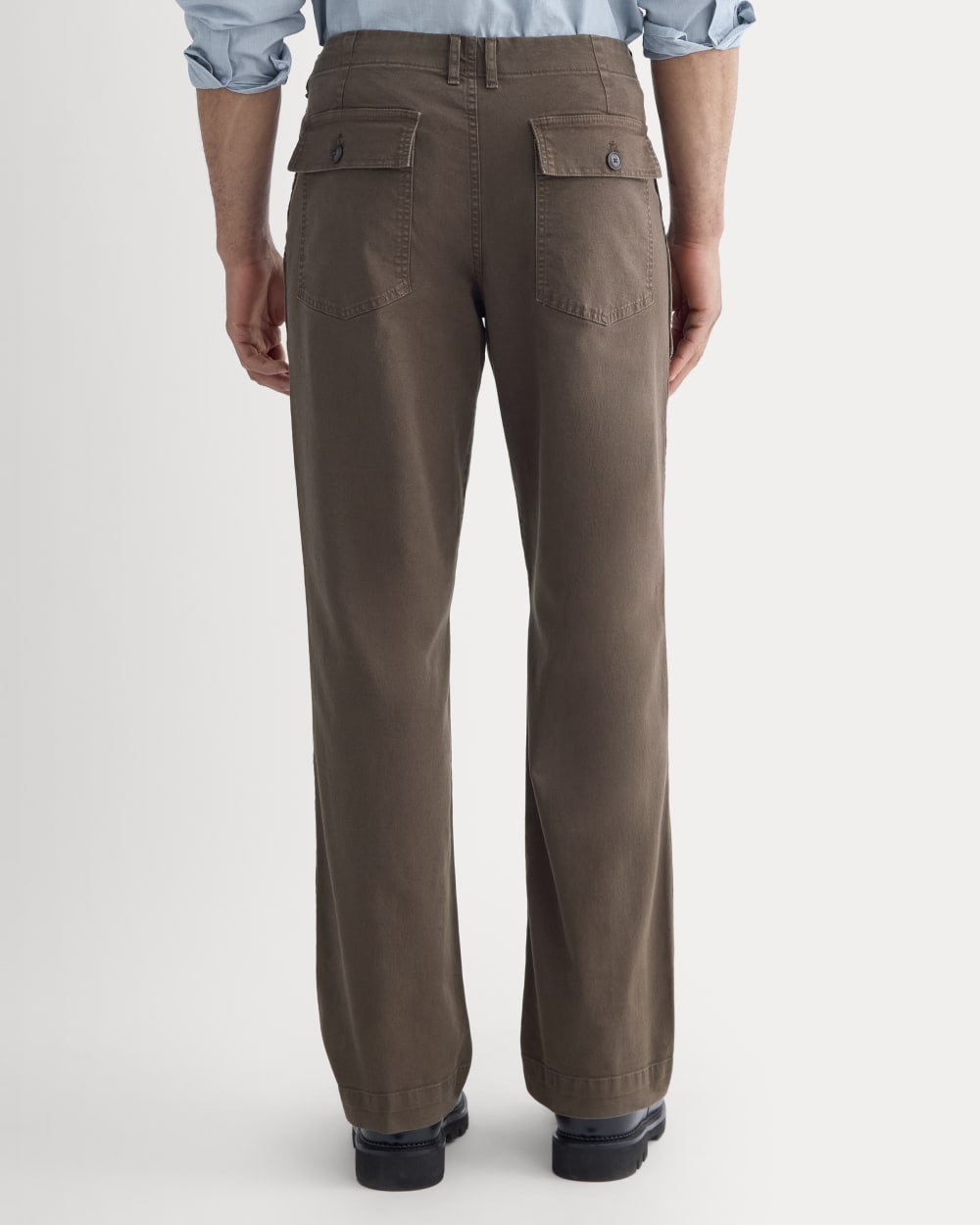 The Canvas Relaxed Pant | Earth Brown