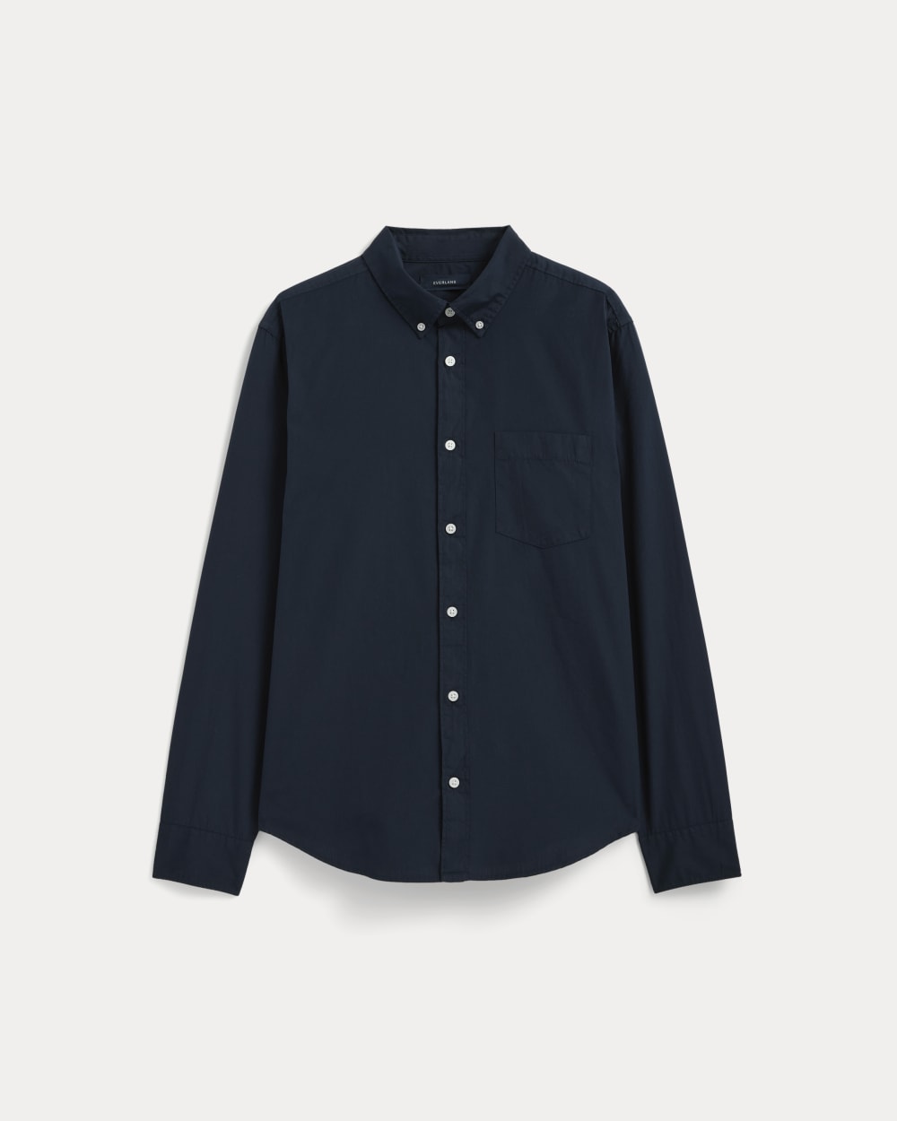 The Washed Poplin Shirt | Navy