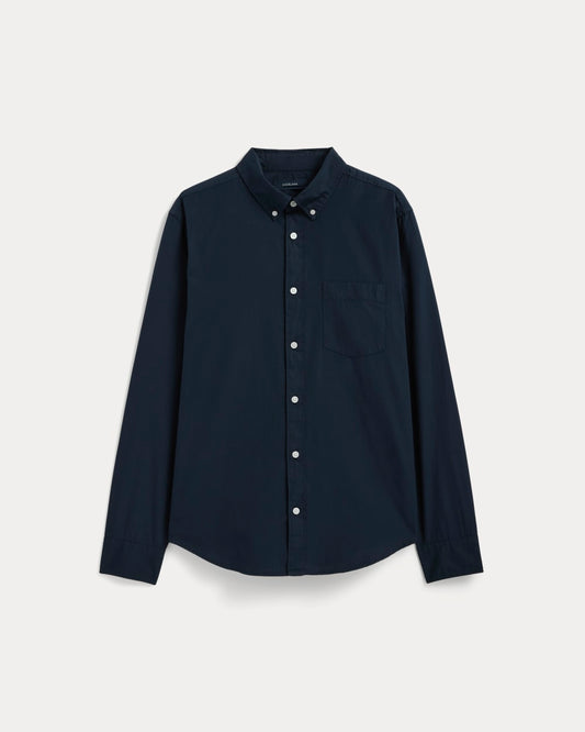 The Washed Poplin Shirt | Navy