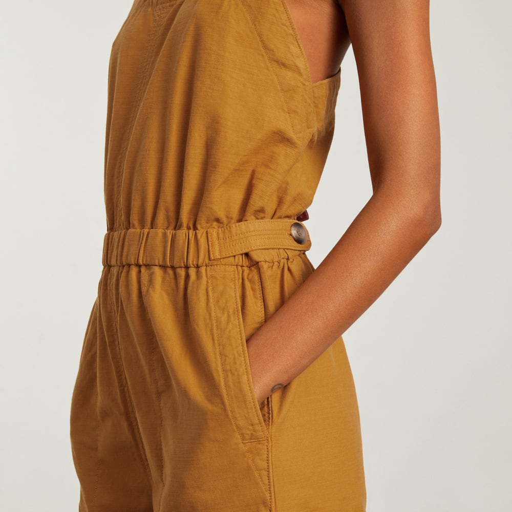 The Fatigue Apron Jumpsuit | Amber