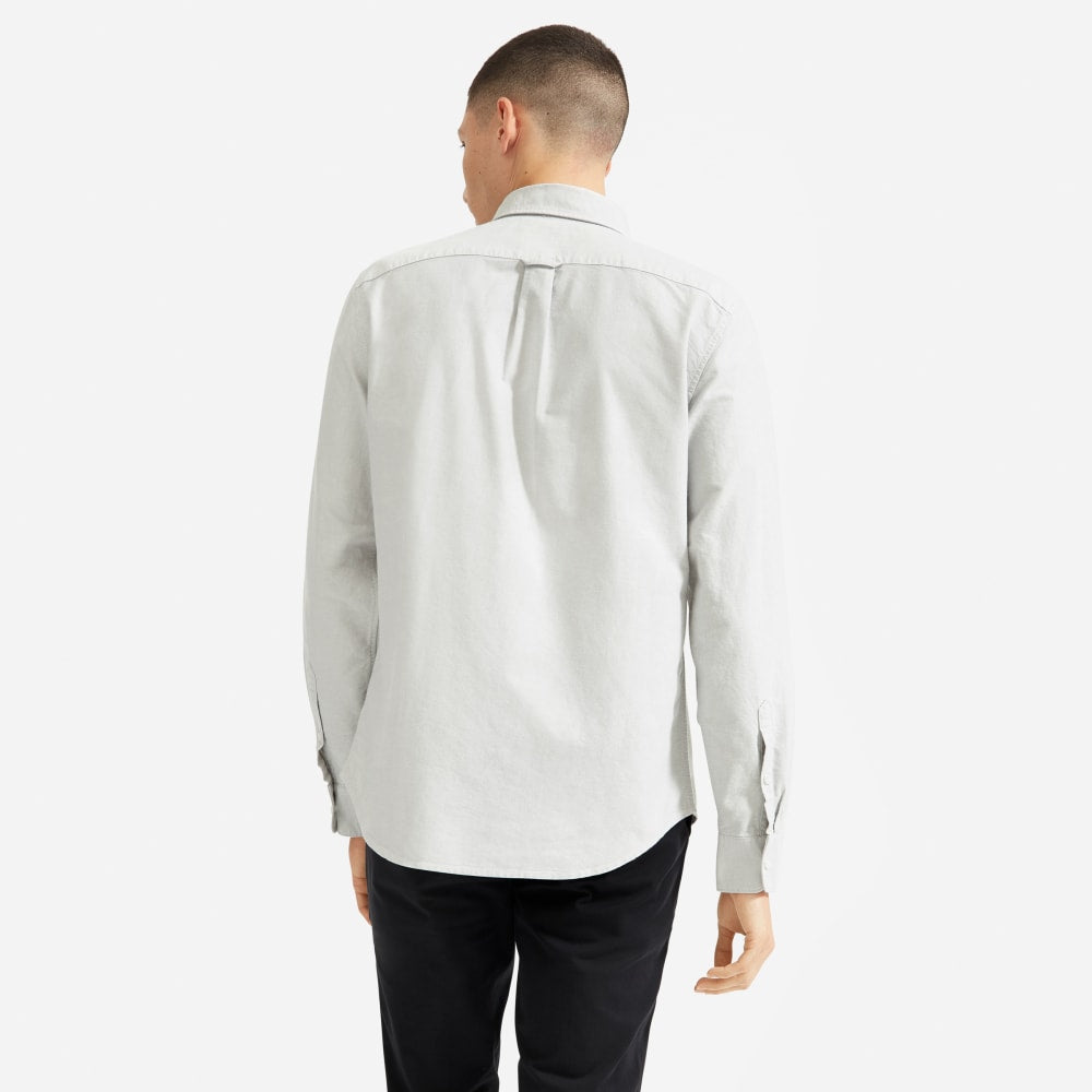 The Slim-Fit Japanese Oxford | Grey | Regular