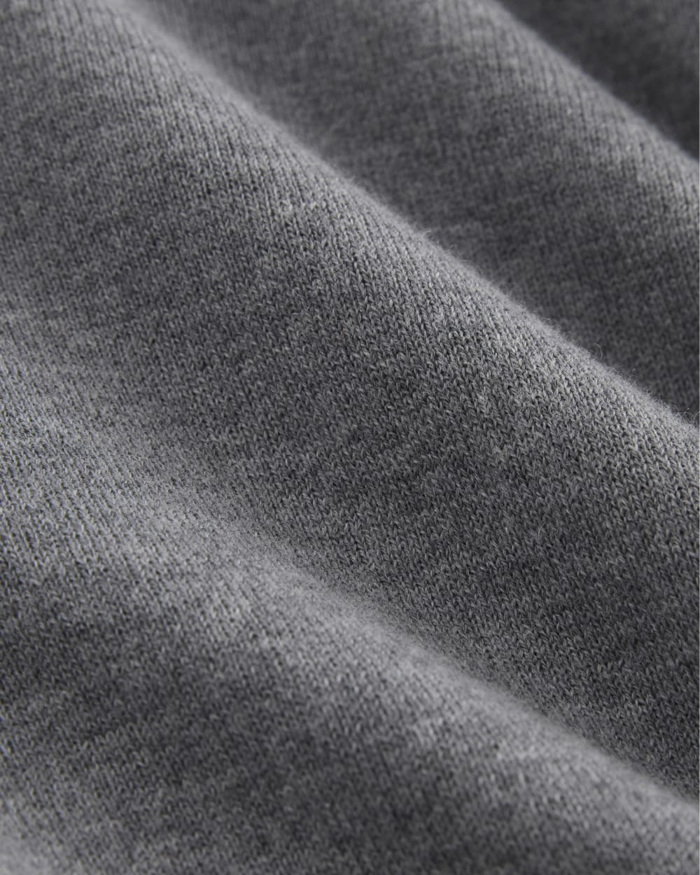 The Cropped Cardigan in Cotton Cashmere | Heather Charcoal