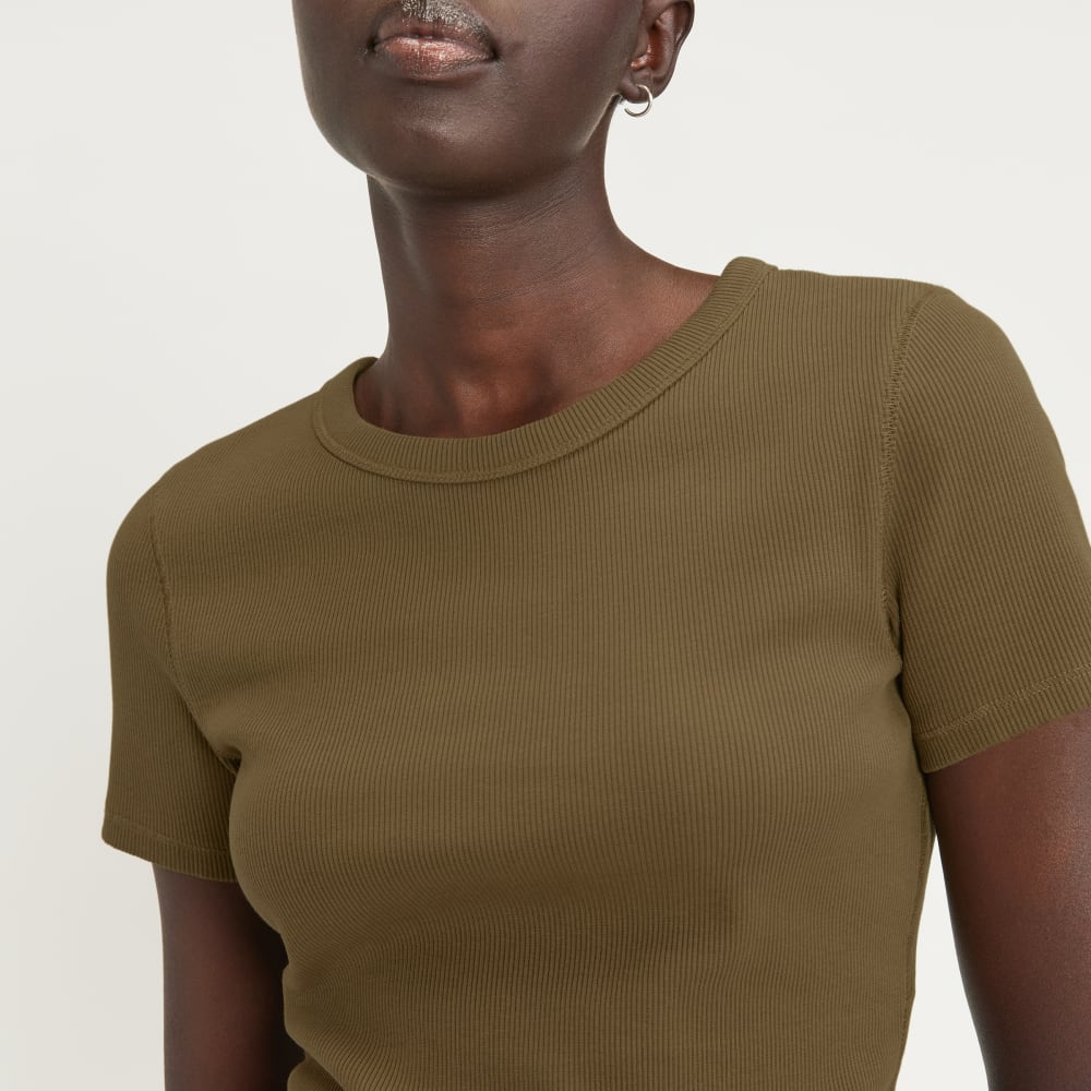 The ’90s Rib Tee | Beech