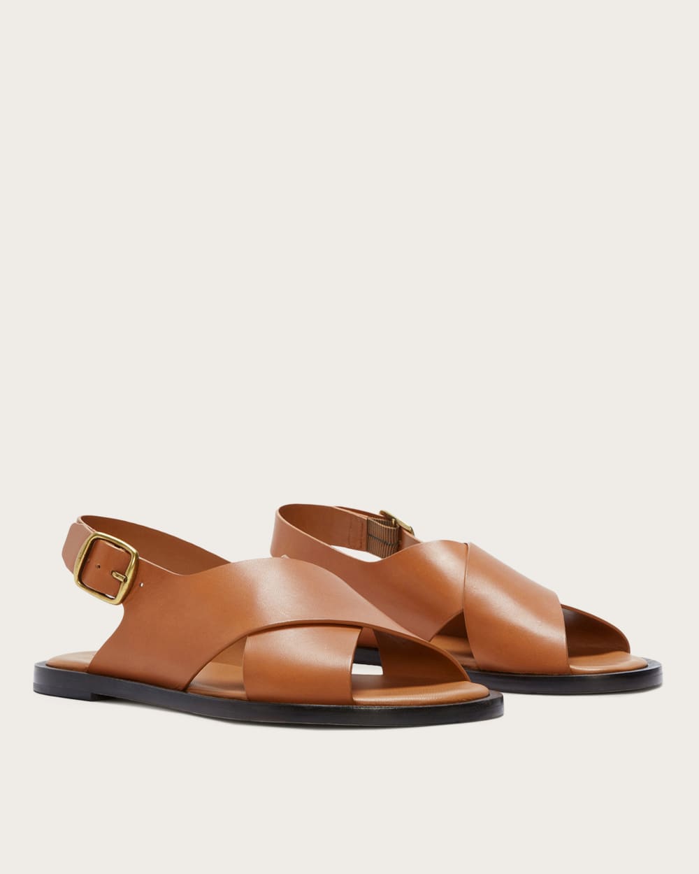 The City Crossover Sandal | Desert Tan