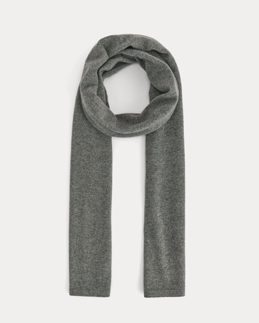 The Cashmere Scarf | Heather Charcoal