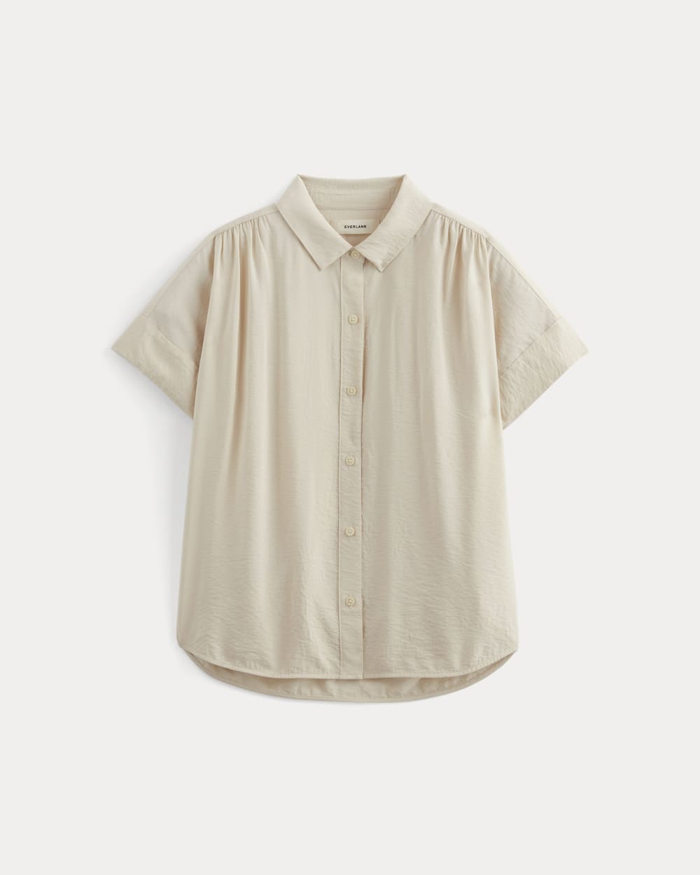 The Square Shirt in SoftLuxe | Sandshell