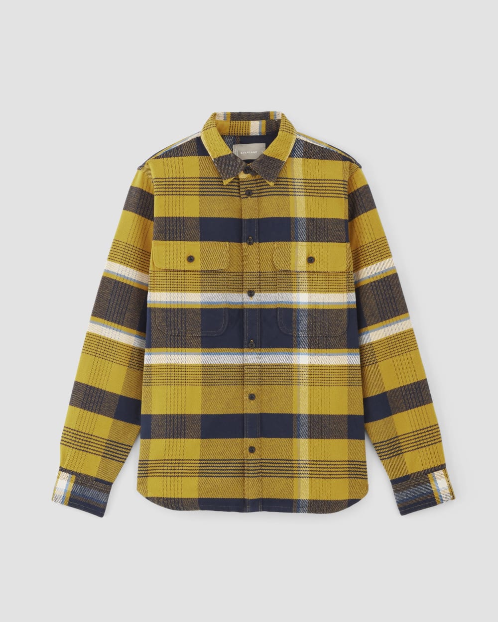 The Heavyweight Overshirt | Uniform | Honey / Heritage Blue / Navy / Bone