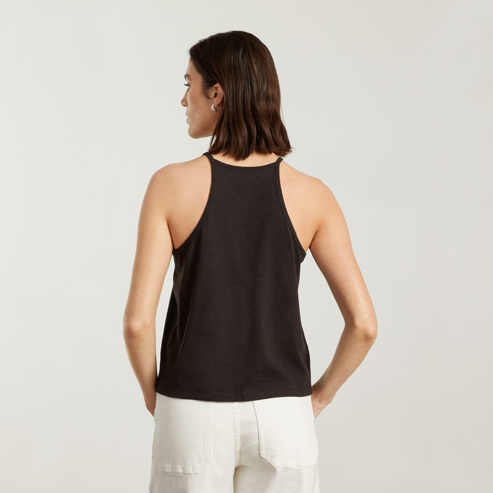 The Hemp Cutaway Tank | Black