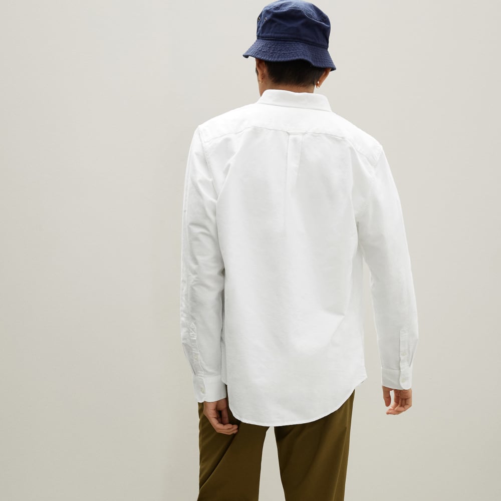 The Standard Fit Japanese Oxford Shirt | Uniform | White | Tall