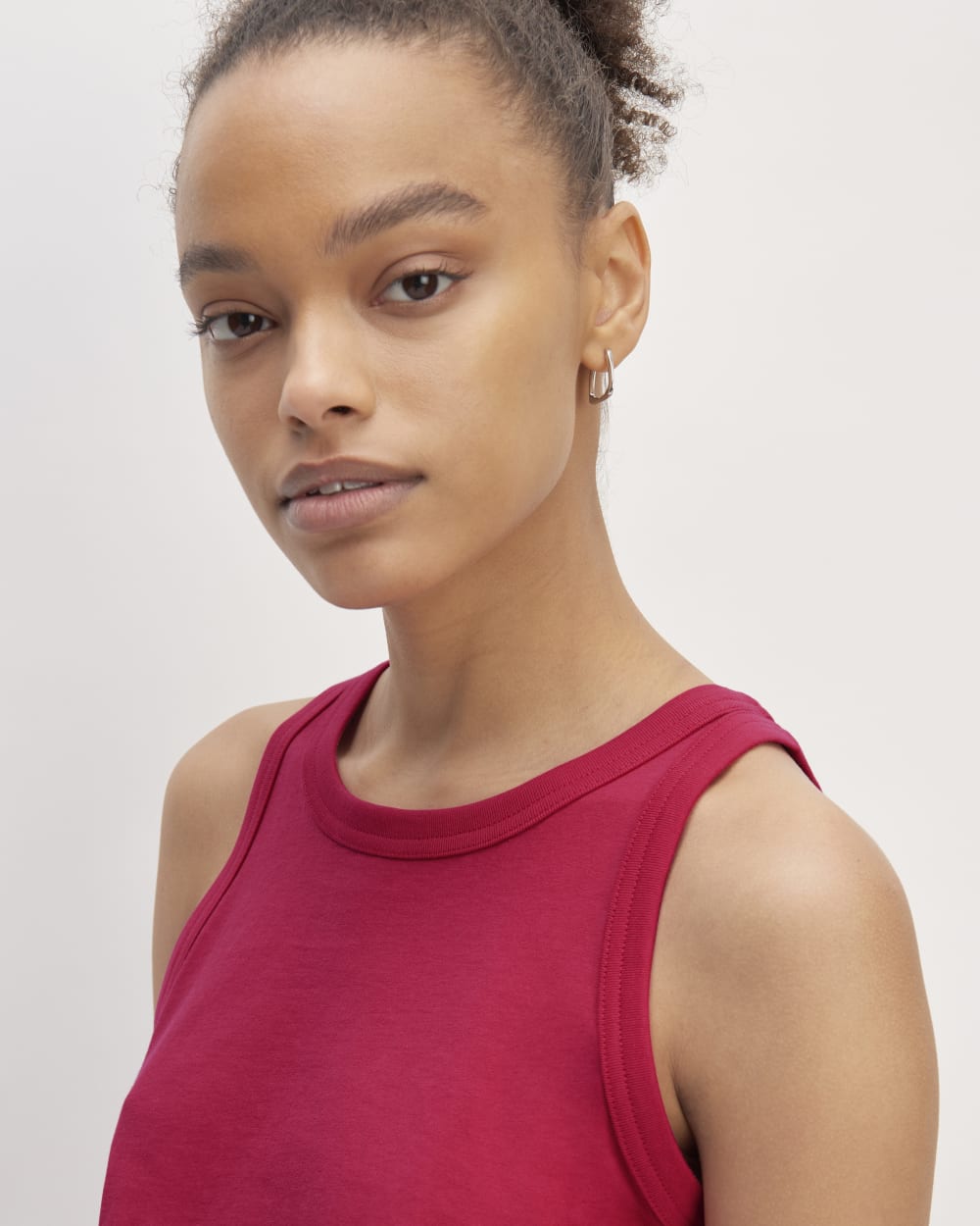 The Tank in Essential Cotton | Red Currant