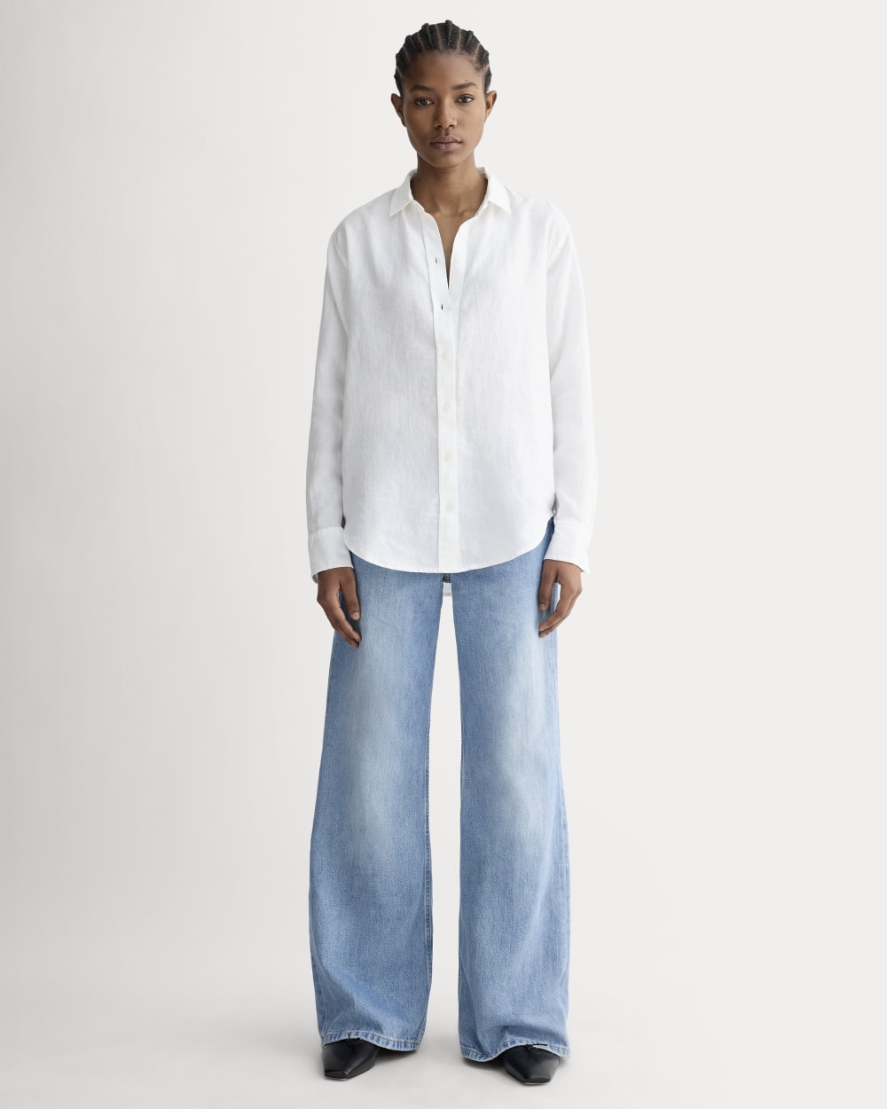 The Must-Have Shirt in Linen | White