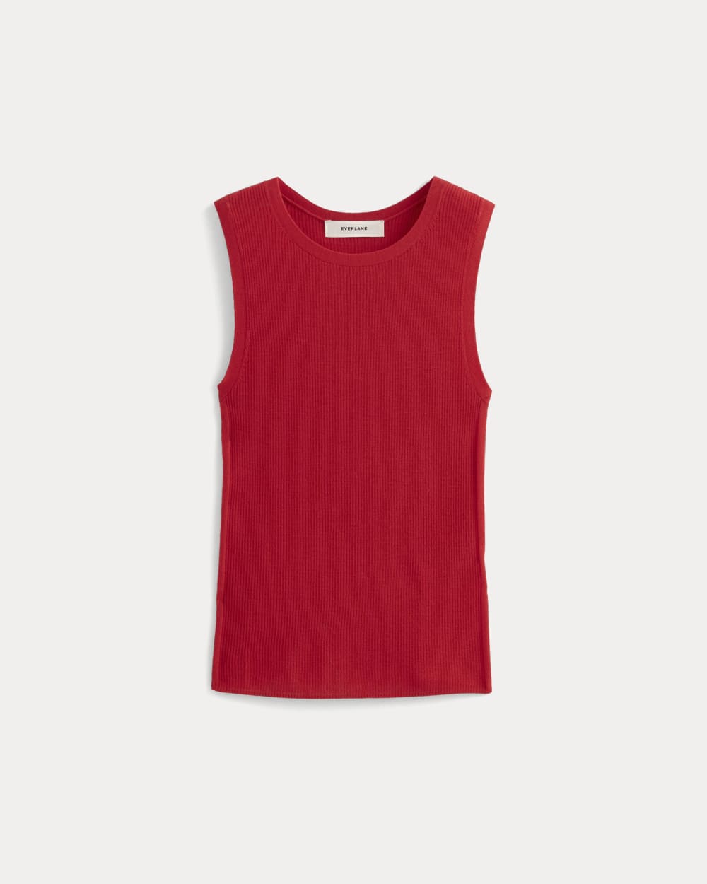 The Tank in Ultrasoft Merino | Classic Red