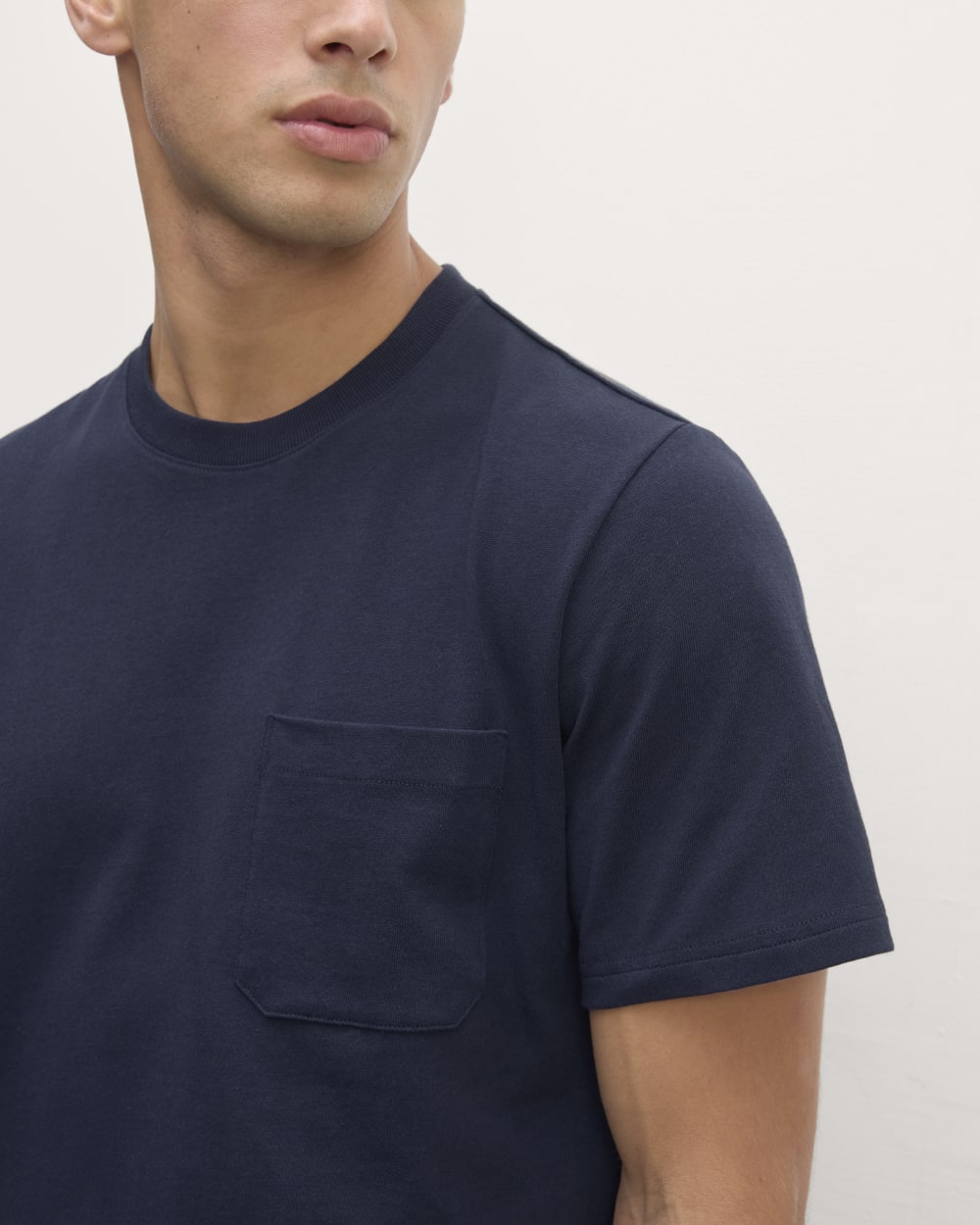 The Premium-Weight Pocket Tee | Uniform | Navy