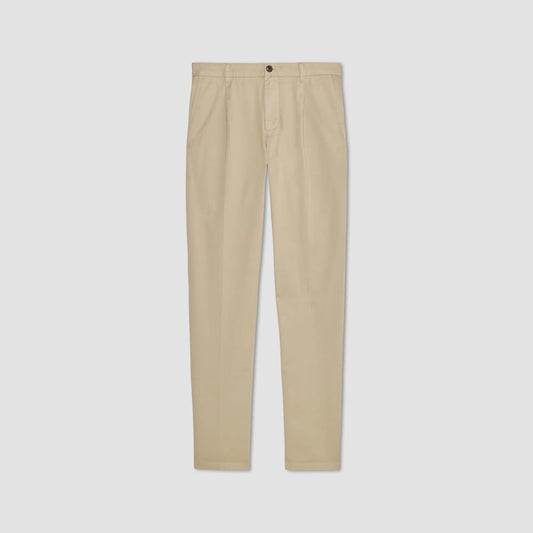 The Pleated Air Chino | Trench Coat Khaki