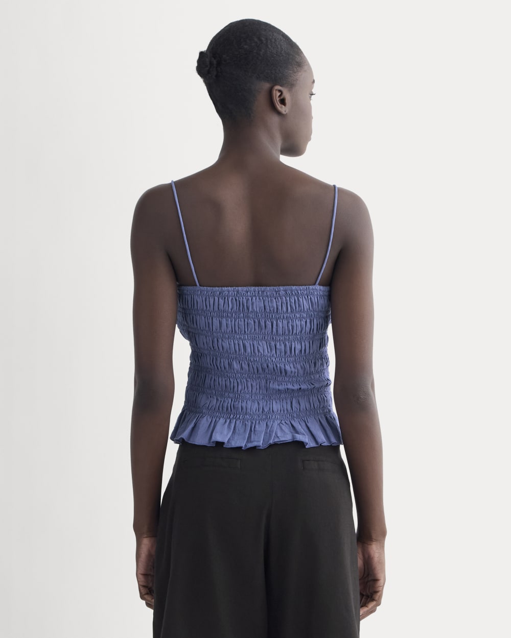 The Smocked Tank | Blue Dusk
