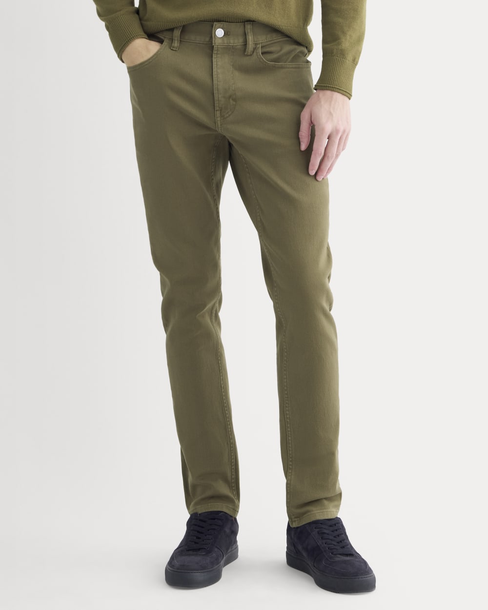 The Stretch Twill 5-Pocket Pant | Beech