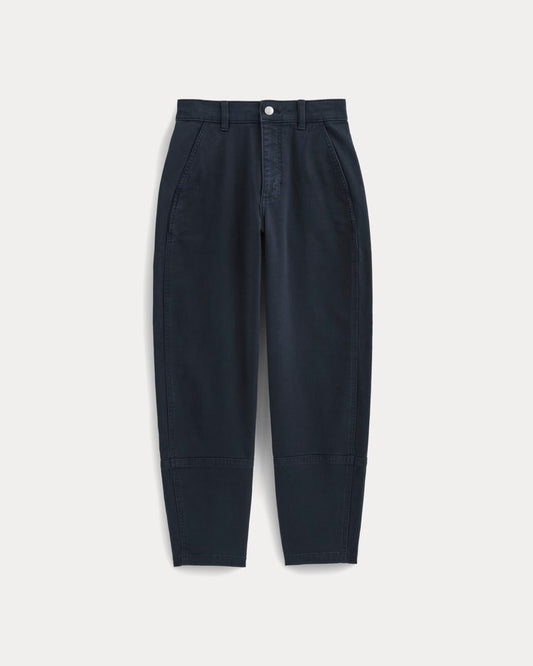 The Utility Barrel Pant | Navy | Tall