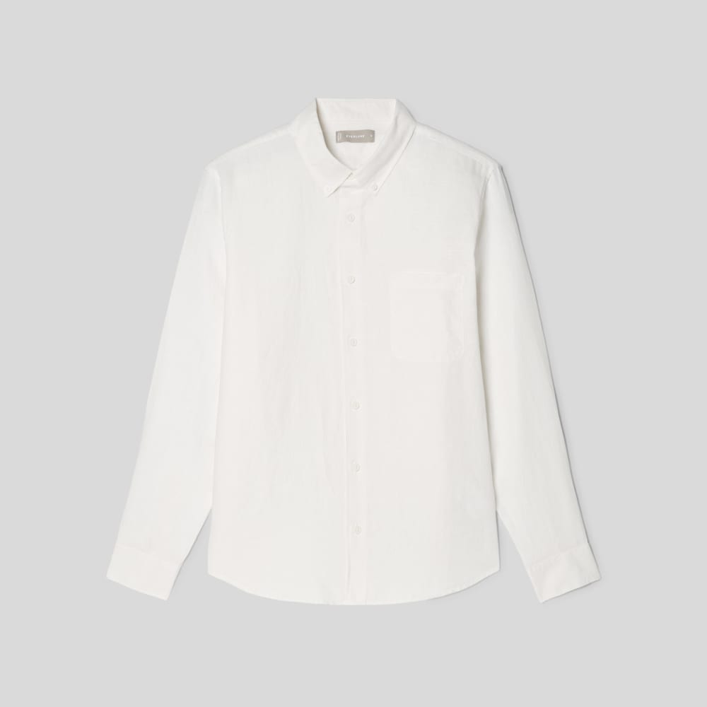 The Classic Shirt in Linen | White