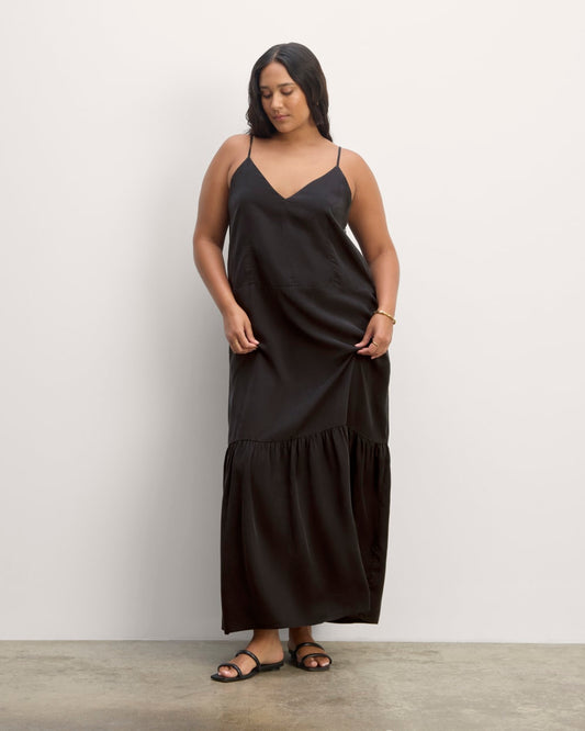 The Long Weekend Dress in Butterlite | Black