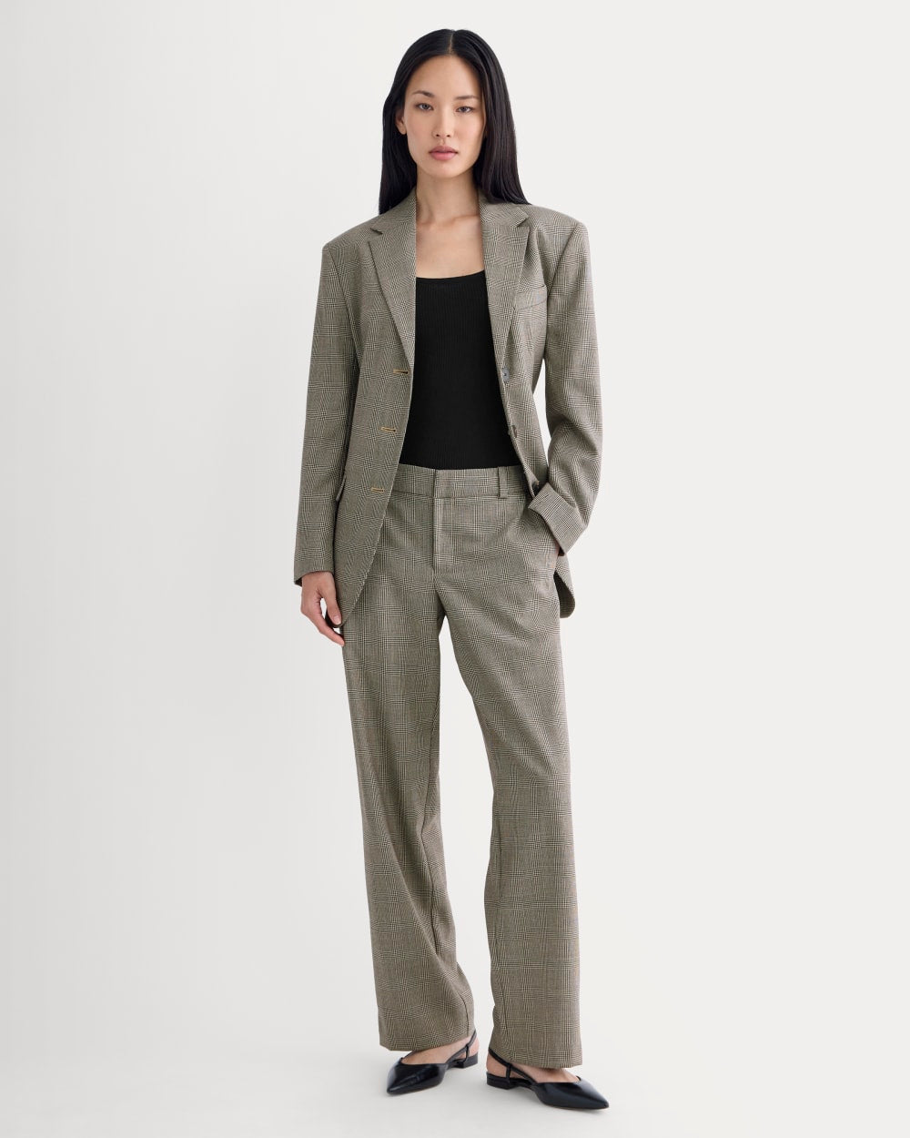 Straight-Leg Trouser in Tailor Twill | Khaki