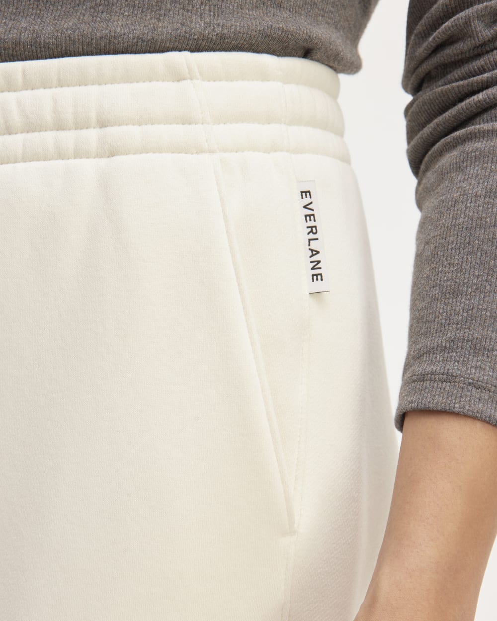 The ReTrack Barrel Sweatpant | Bone