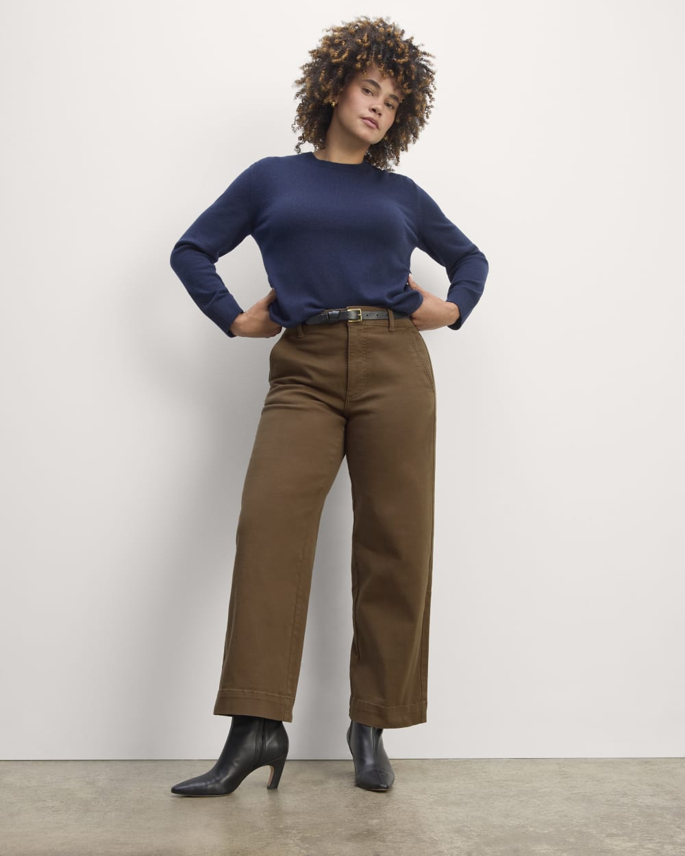 The Utility Wide-Leg Pant | Cocoa