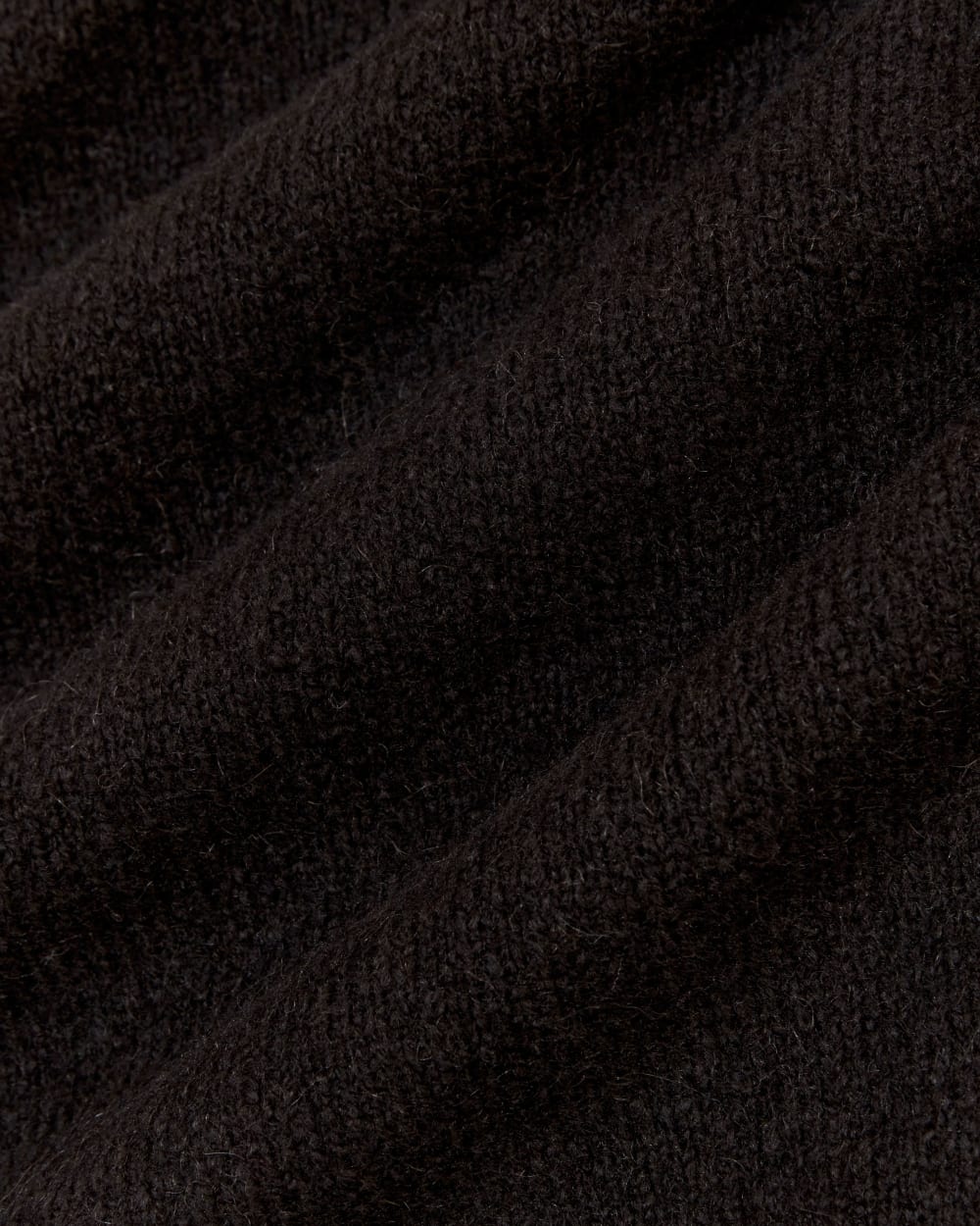 The Cocoon Crew in Plush Cotton | Black