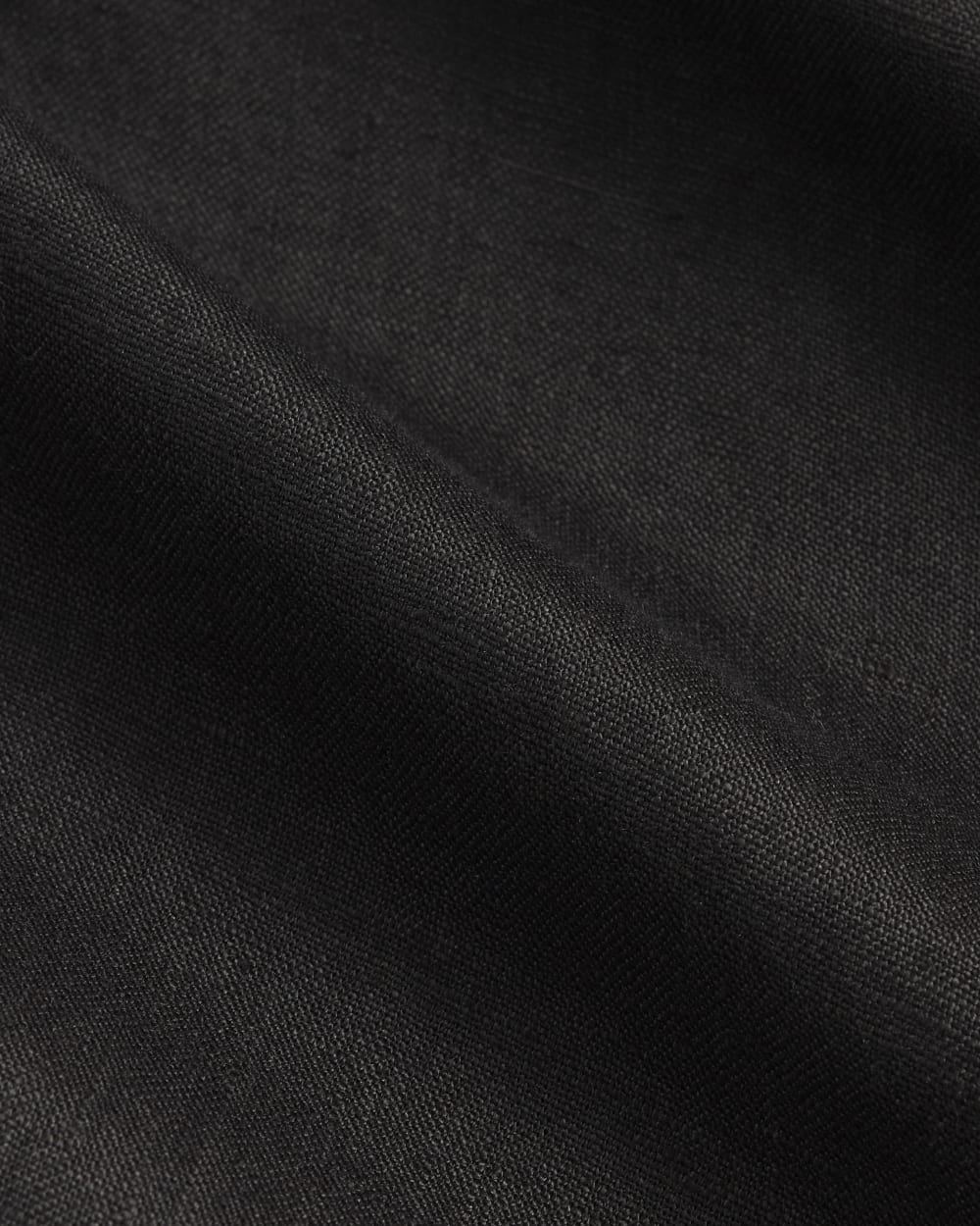 The Popover Dress in Linen | Black