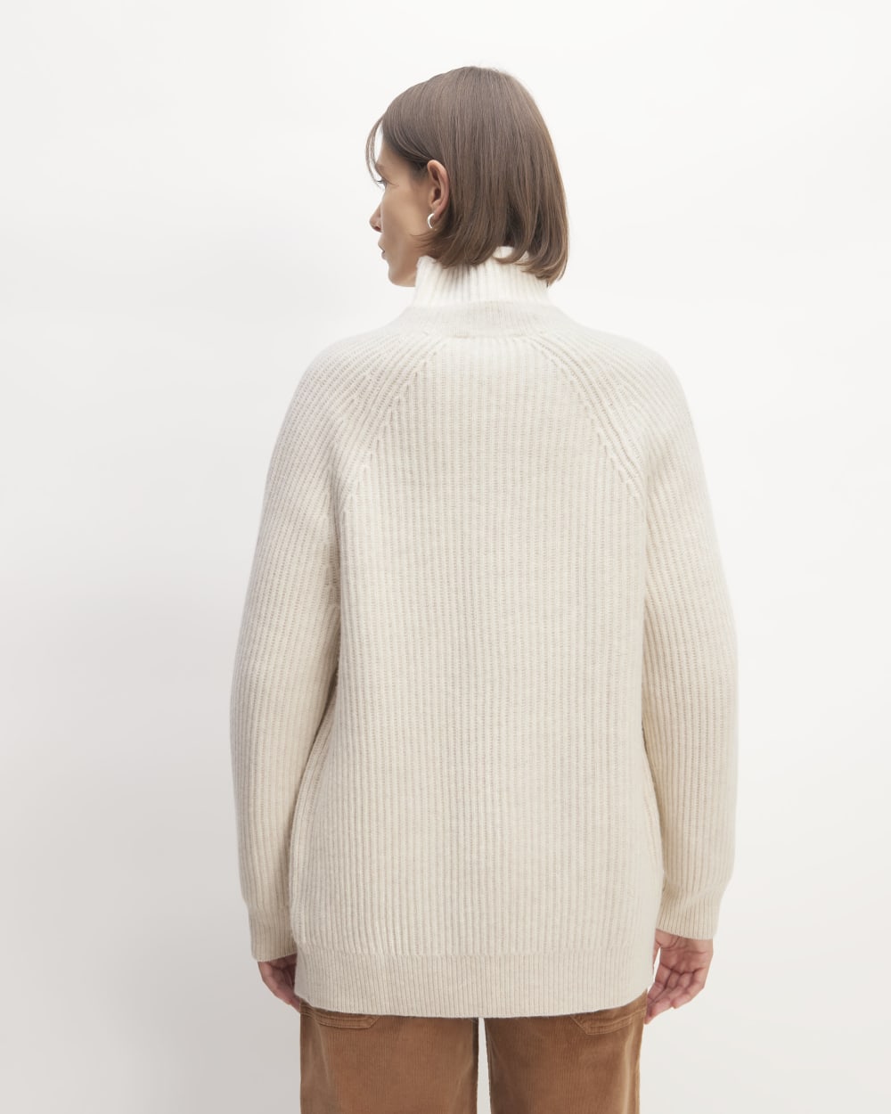 The Felted Merino Cocoon Cardigan | Heathered Oat