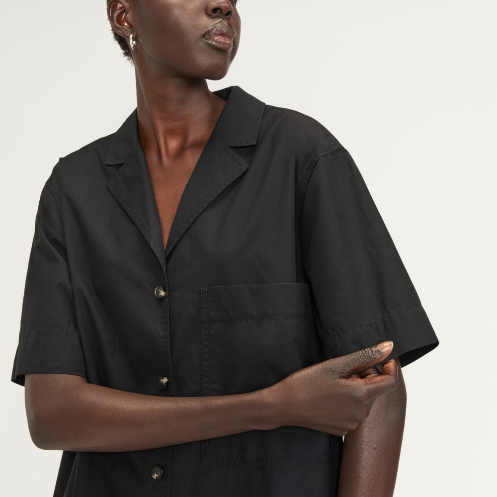 The Poplin Shirt | Black