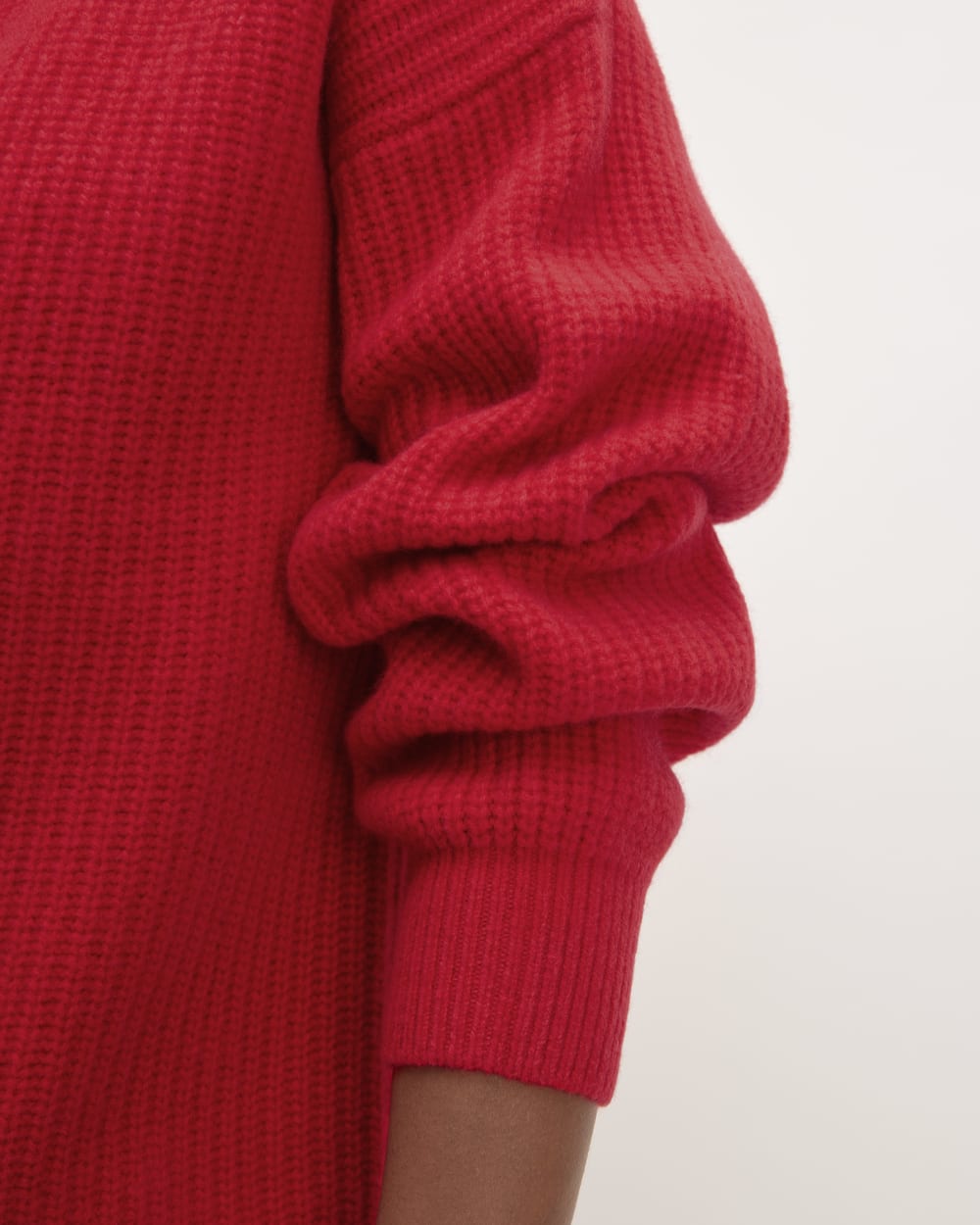 The Half-Zip Sweater in Luxe Merino | Classic Red