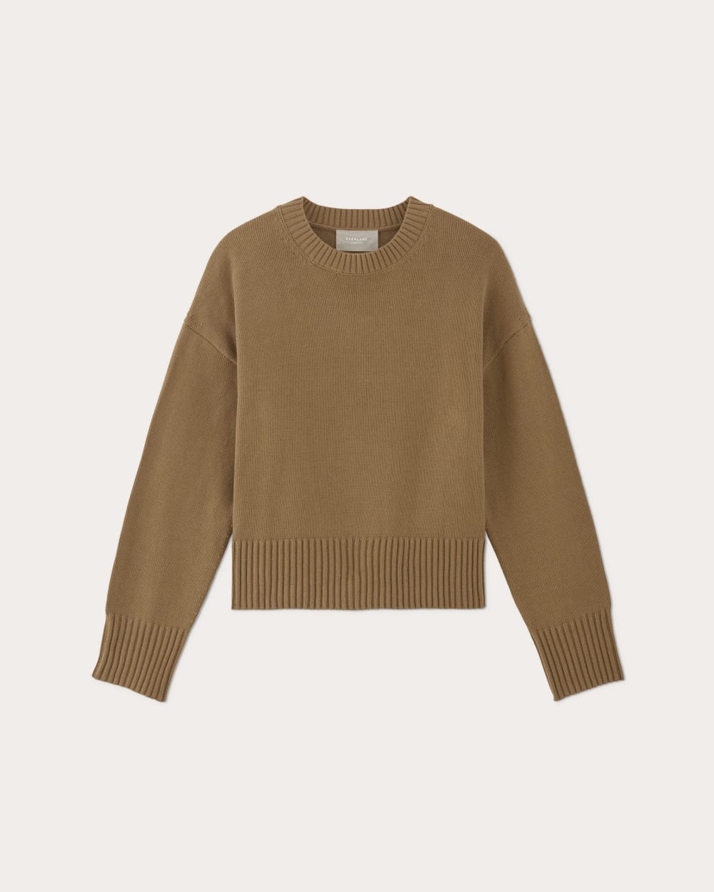 The Boxy Sweater in Everyday Cotton | Toasted Coconut