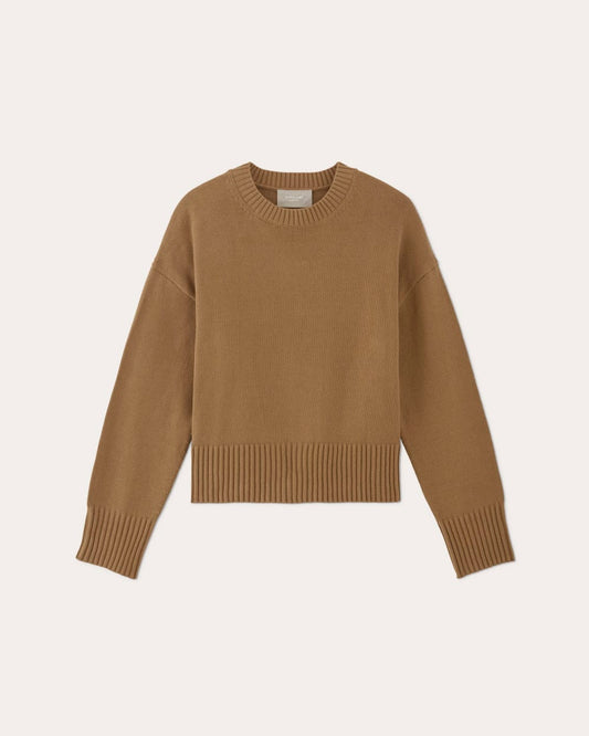 The Boxy Sweater in Everyday Cotton | Toasted Coconut