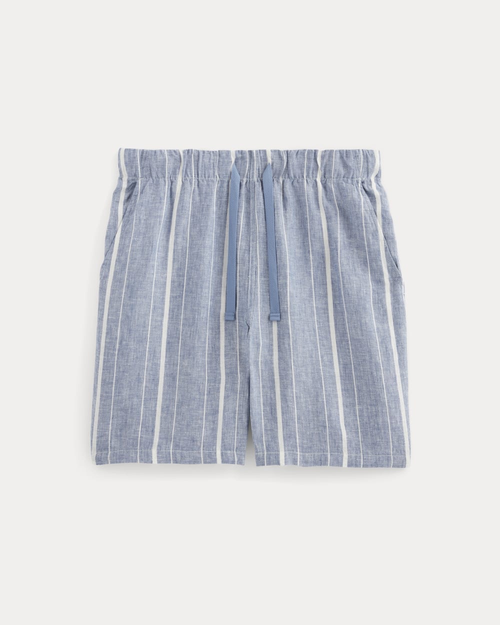 The Linen Easy Short | Dutch Blue / Bone