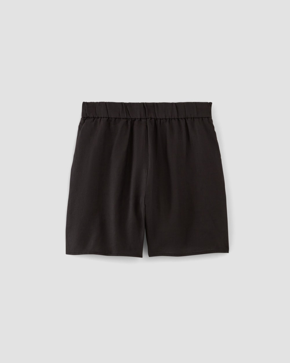 The Linen Easy Short | Black