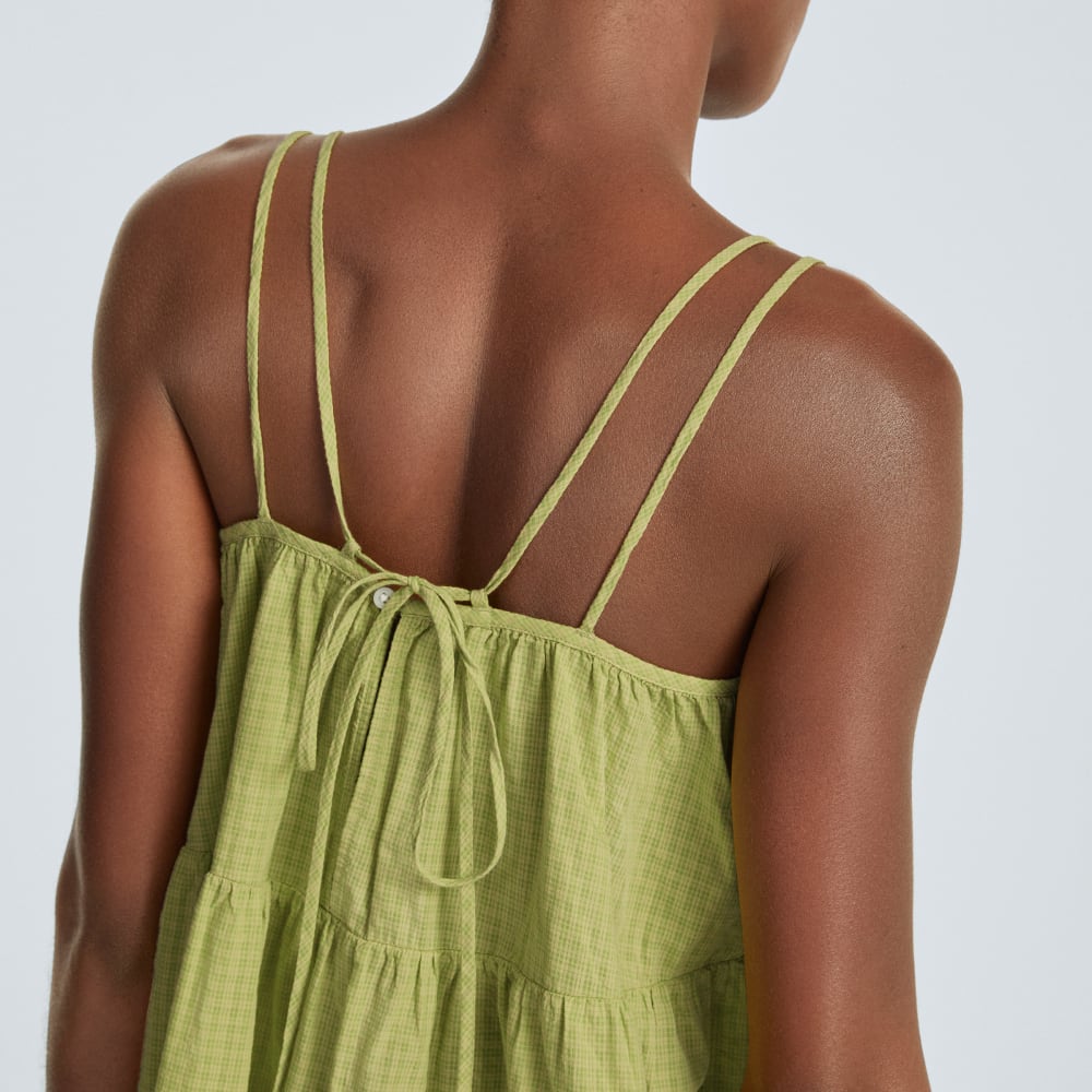 The Billow Cami | Pickled Pepper Plaid