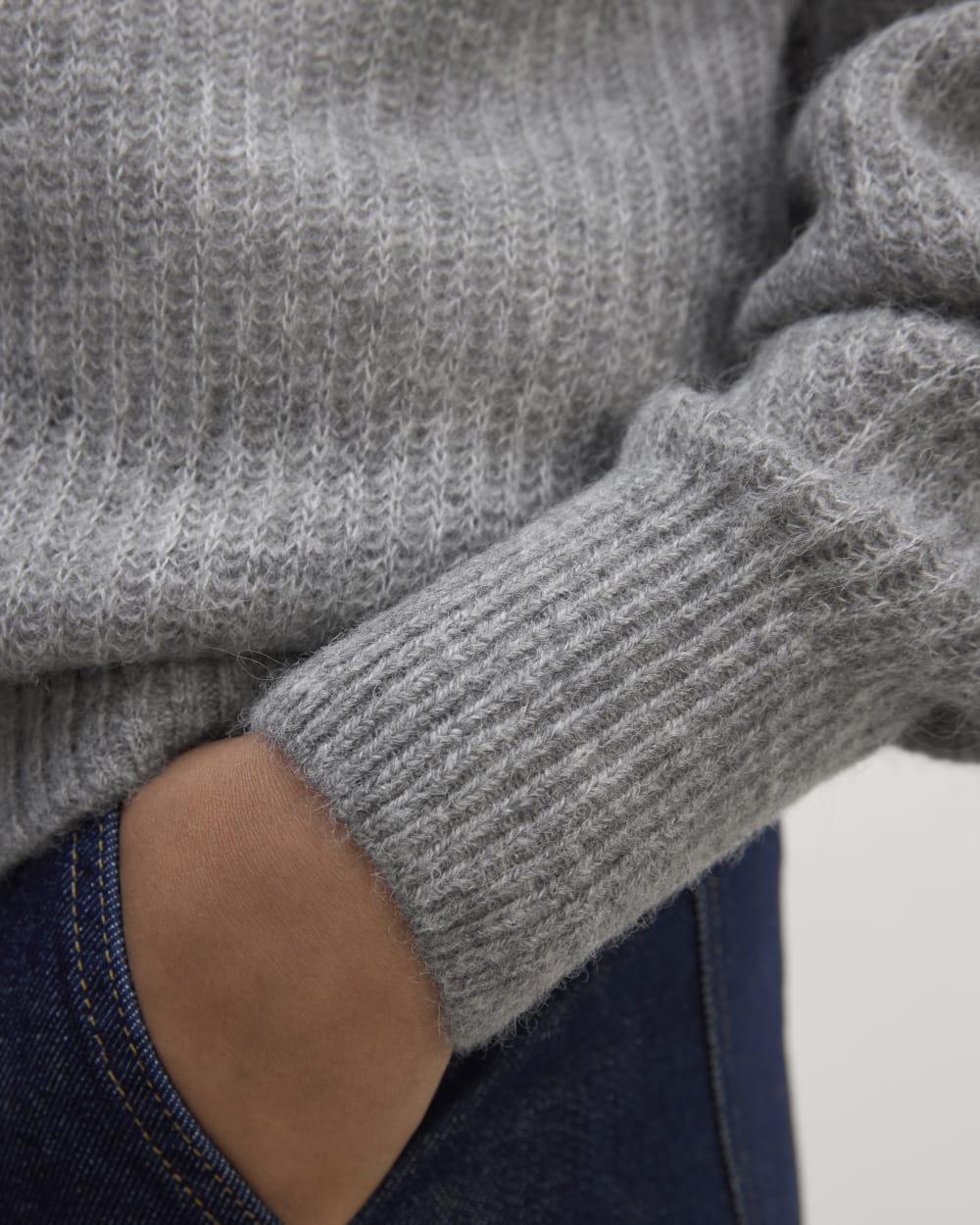 The Cocoon Crew in Alpaca | Heather Stone Grey