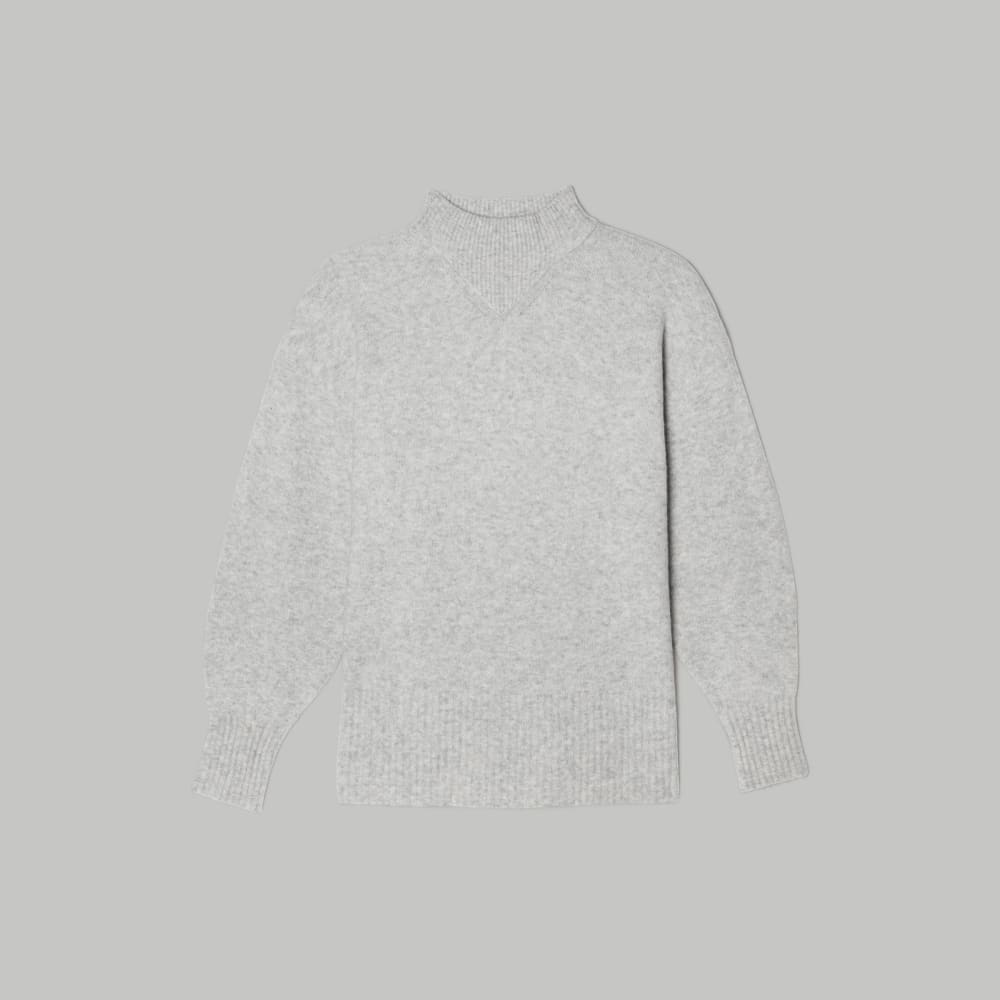 The Cozy-Stretch Pullover |  Heathered Grey